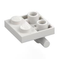 Деталь LEGO Plate Special 2 x 2 with Horizontal T-Bar Underneath, Белый