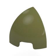 Деталь LEGO Brick Round Curved 1 x 1 x 1 Quarter Dome, Оливковый