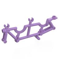 Деталь LEGO Bicycle Frame Tandem, Clip for Handle Bars, Средне-лавандовый