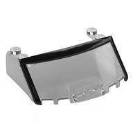 Деталь LEGO Windscreen 5 x 6 x 1 2/3 Curved Front with Black Stripes pattern, Прозрачный бесцветный