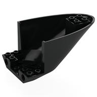 Aircraft Fuselage Curved Aft Section 6 x 10 Bottom, Pinholes