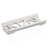 Деталь LEGO Track Roller Coaster Straight 8L, Белый