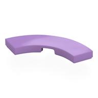 Деталь LEGO Tile 3 x 3 Curved, Macaroni, Средне-лавандовый