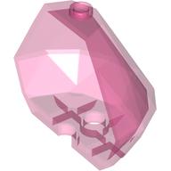 Деталь LEGO Rock, Crystal 5 x 2 1/2 x 2 1/3, Прозрачный темно-розовый
