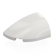 Деталь LEGO Slope Curved 3 x 2 Beveled with Stud Notch Left, Белый