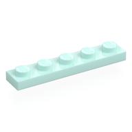 Деталь LEGO Пластина 1 x 5, Светлый морской волны