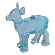 Деталь LEGO Animal, Deer, Прозрачный голубой опаловый