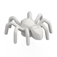 Деталь LEGO Spider with Elongated Tail Section, Белый