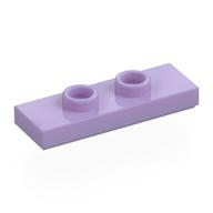 Деталь LEGO Пластина 1 x 3, с 2 выступами, Лавандовый
