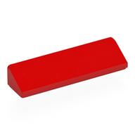 Деталь LEGO Brick Sloped 30° 1 x 4 x 2/3, Красный