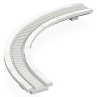 Деталь LEGO Gear Track Curve 90° 17 1/2 x 17 1/2, Белый
