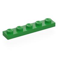 Деталь LEGO Пластина 1 x 5, Ярко-зеленый