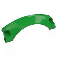 Деталь LEGO Technic Panel Car Mudguard Arched 9 x 2 x 3, Arched Top #42, Ярко-зеленый