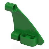 Деталь LEGO Technic Panel Triangle 5 x 4 Right, Ярко-зеленый