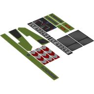 Деталь LEGO Лист наклеек для набора 42242-1, Цвет не указан/любой