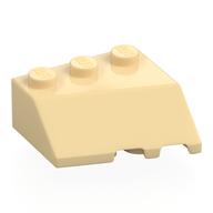 Деталь LEGO Brick Wedged 3 x 3 Left  with Slope 45°, Песочный