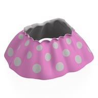 Деталь LEGO Duplo Cloth Skirt Satin with Pink Skirt Print, Белый