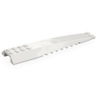Деталь LEGO Brick Wedged, Curved 16 x 4 Triple without Inner Ridges, Белый