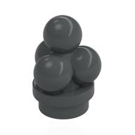 Деталь LEGO Ice Cream Scoops, Темный сине-серый