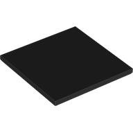 Деталь LEGO Tile 6 x 6 with Smooth Surface, Черный