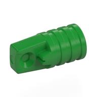 Деталь LEGO Hinge Cylinder 1 x 2 Locking with 1 Finger and Axle Hole On Ends [No Side Slots], Ярко-зеленый