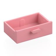 Деталь LEGO Cupboard 2 x 3 x X Drawer, Теплый розовый