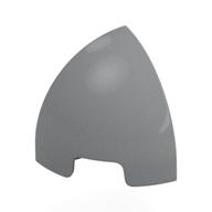 Деталь LEGO Brick Round Curved 1 x 1 x 1 Quarter Dome, Светлый сине-серый