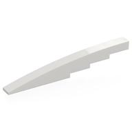 Деталь LEGO Brick Curved 1 x 12 x 1 2/3 with Cutouts, Белый