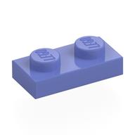 Деталь LEGO Пластина 1 x 2, Сине-фиолетовый