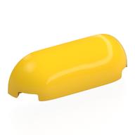Деталь LEGO Brick Curved 1 x 4 x 1, Curved Sides, Желтый