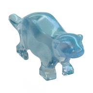 Деталь LEGO Animal, Otter, Прозрачный голубой опаловый