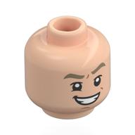 Minifig Head with print