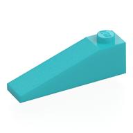 Деталь LEGO Скос 18° 4 x 1, Средне-лазурный