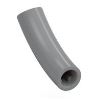 Деталь LEGO Brick Round 1 x 1 D. Tube with 45° Elbow and Axle Holes (Crossholes) at Each End, Светлый сине-серый