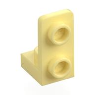 Деталь LEGO Кронштейн перевёрнутый 1 x 1 - 1 x 2, Ярко-светло-желтый