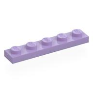 Деталь LEGO Пластина 1 x 5, Лавандовый