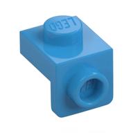 Деталь LEGO Кронштейн 1 x 1 - 1 x 1, Темно-лазурный