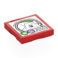 Tile Special 2 x 2 with SMART Tag with '#0001' Bulbasaur Print
