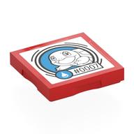 Tile Special 2 x 2 with SMART Tag with '#0007' Squirtle Print