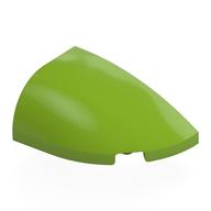Деталь LEGO Slope Curved 3 x 2 Beveled with Stud Notch Right, Лайм