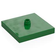 Деталь LEGO Duplo Turntable 4 x 4 Base, Flush Surface, Зеленый