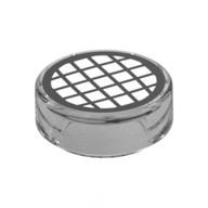 Tile Round 1 x 1 with Black/White Spotlight print