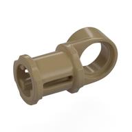 Деталь LEGO Technic Axle and Pin Connector Toggle Joint Smooth, Темно-песочный