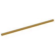 Деталь LEGO Hose, Rigid 3mm D. 11L / 8.8cm, Жемчужно-золотой