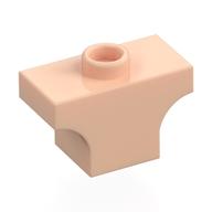 Деталь LEGO Brick Special Arch 1 x 2 Jumper, Светлый телесный