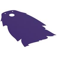 Деталь LEGO Large Figure Cape, Tattered, Темно-фиолетовый