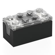 Деталь LEGO Brick, SMART Play 2 x 4 x 1 2/3, Черный