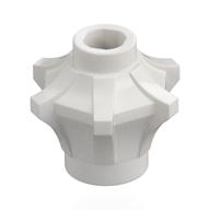 Деталь LEGO Weapon, Mace with Spikes, Белый