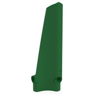 Деталь LEGO Technic Panel Fairing Long Smooth Inverted, Side A #40, Зеленый