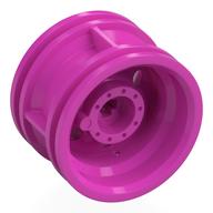 Деталь LEGO Wheel 30.4 x 20 without Pinholes, with Reinforced Rim, Темно-розовый